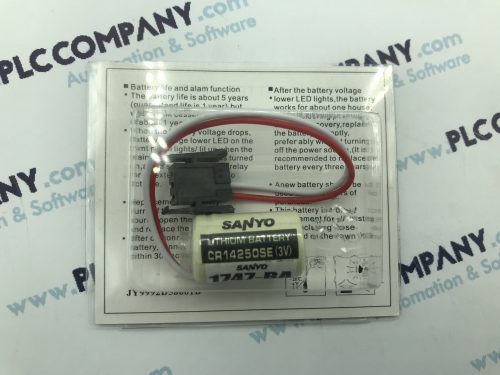 SANYO 1747-BA LITHIUM BATTERY ASSEMBLY 3 VOLT