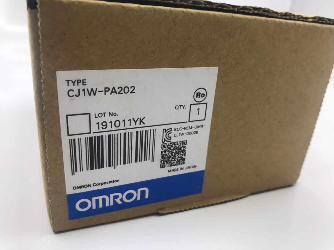 thumbnail image 2 of New In Box Omron CJ1W-PA202 Power Supply Module For PLC 2 of 5