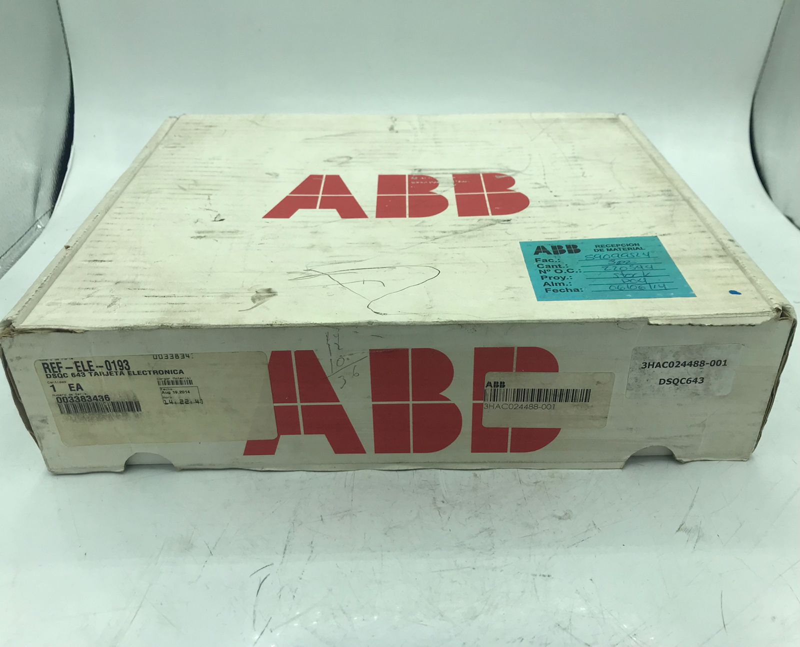 ABB 3HAC024488-001 Control Circuit Board DSQC643 | Brand New Surplus - Image 4