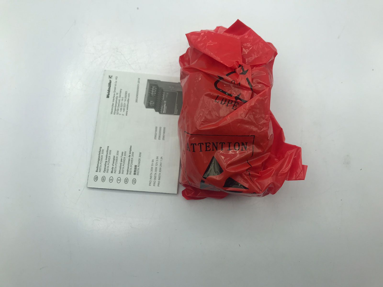 Weidmüller Pro Insta 30w 24v 1.3a Switching Power Supp 2580190000 - Image 2