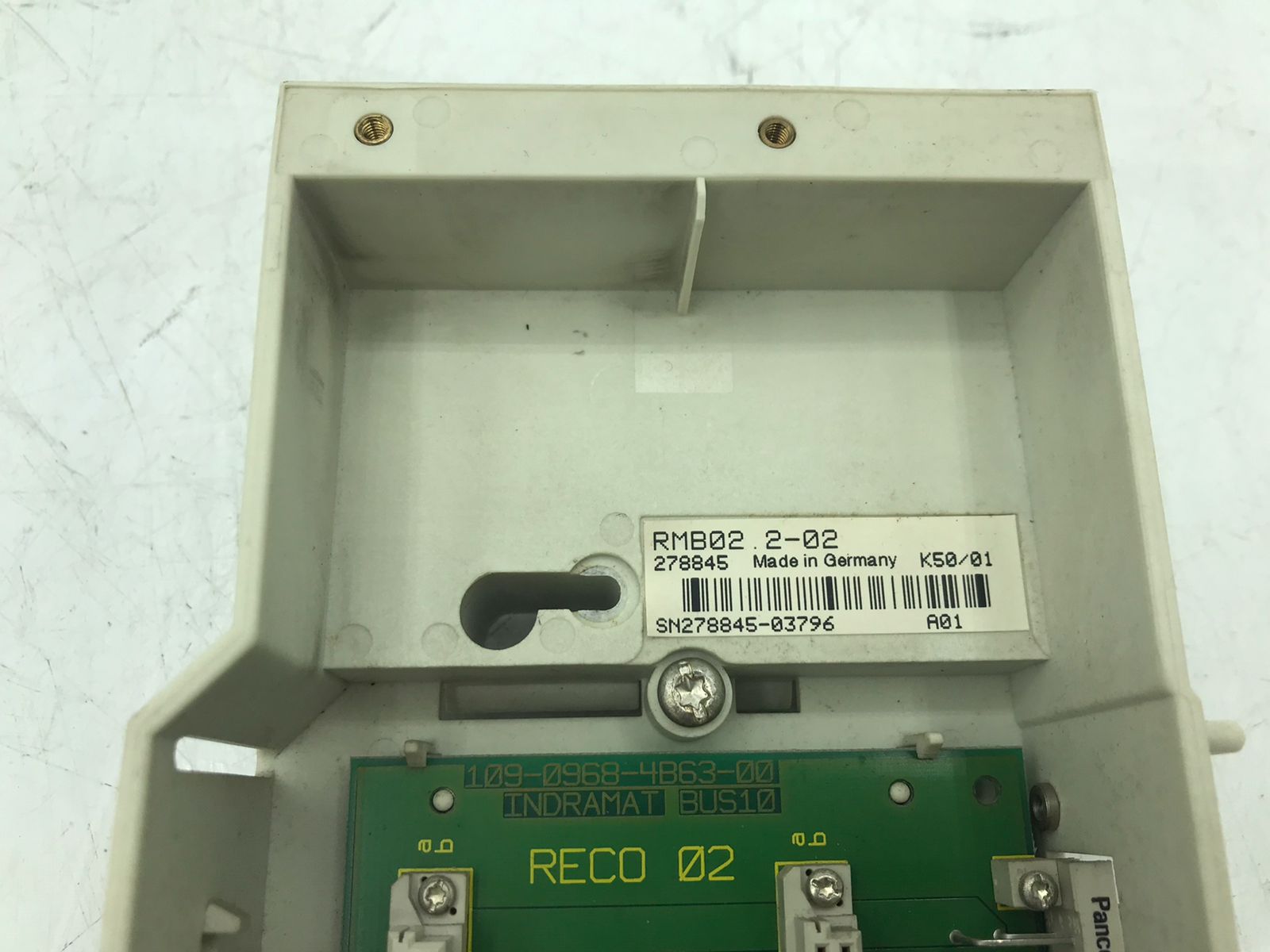 Used Bosch Rexroth Indramat RMB02.2-02 Double Module Carrier – Tested ✅ - Image 3