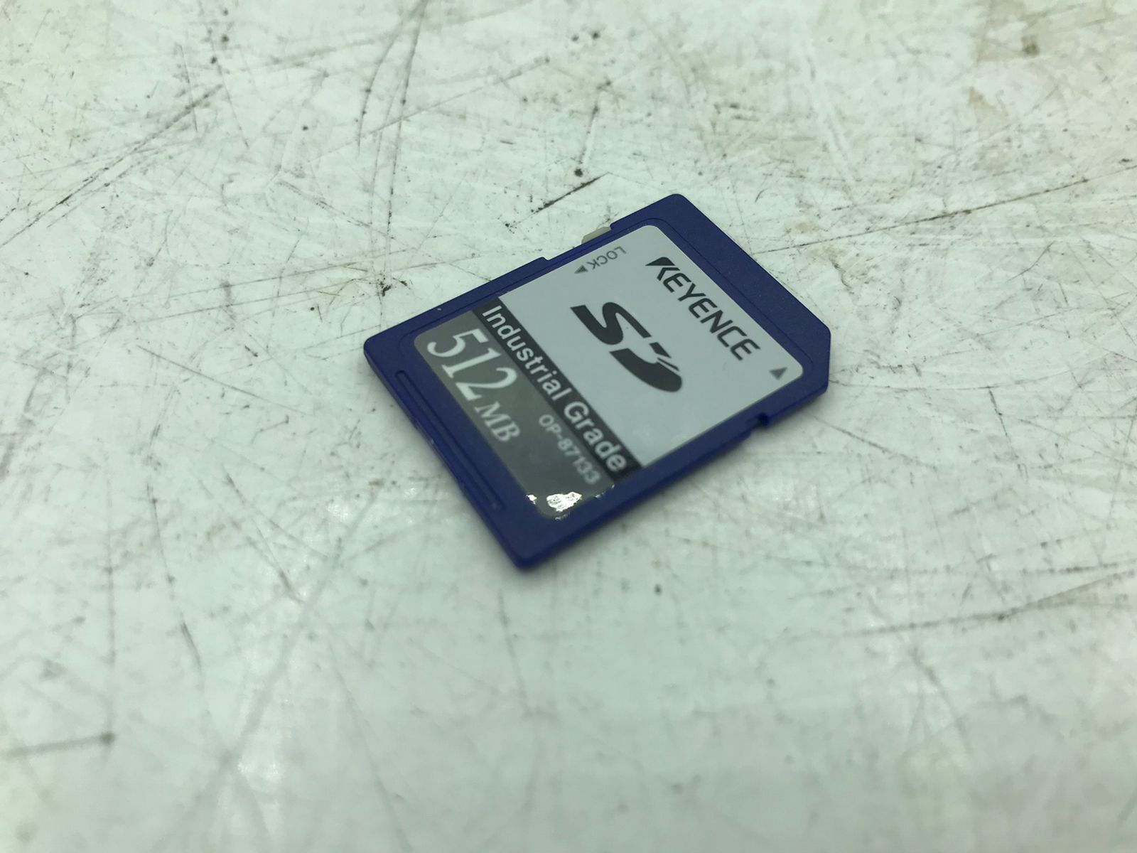 Keyence OP-87133 Industrial Grade 512MB SD Card 🔐 New (No Box) Memory Card - Image 2