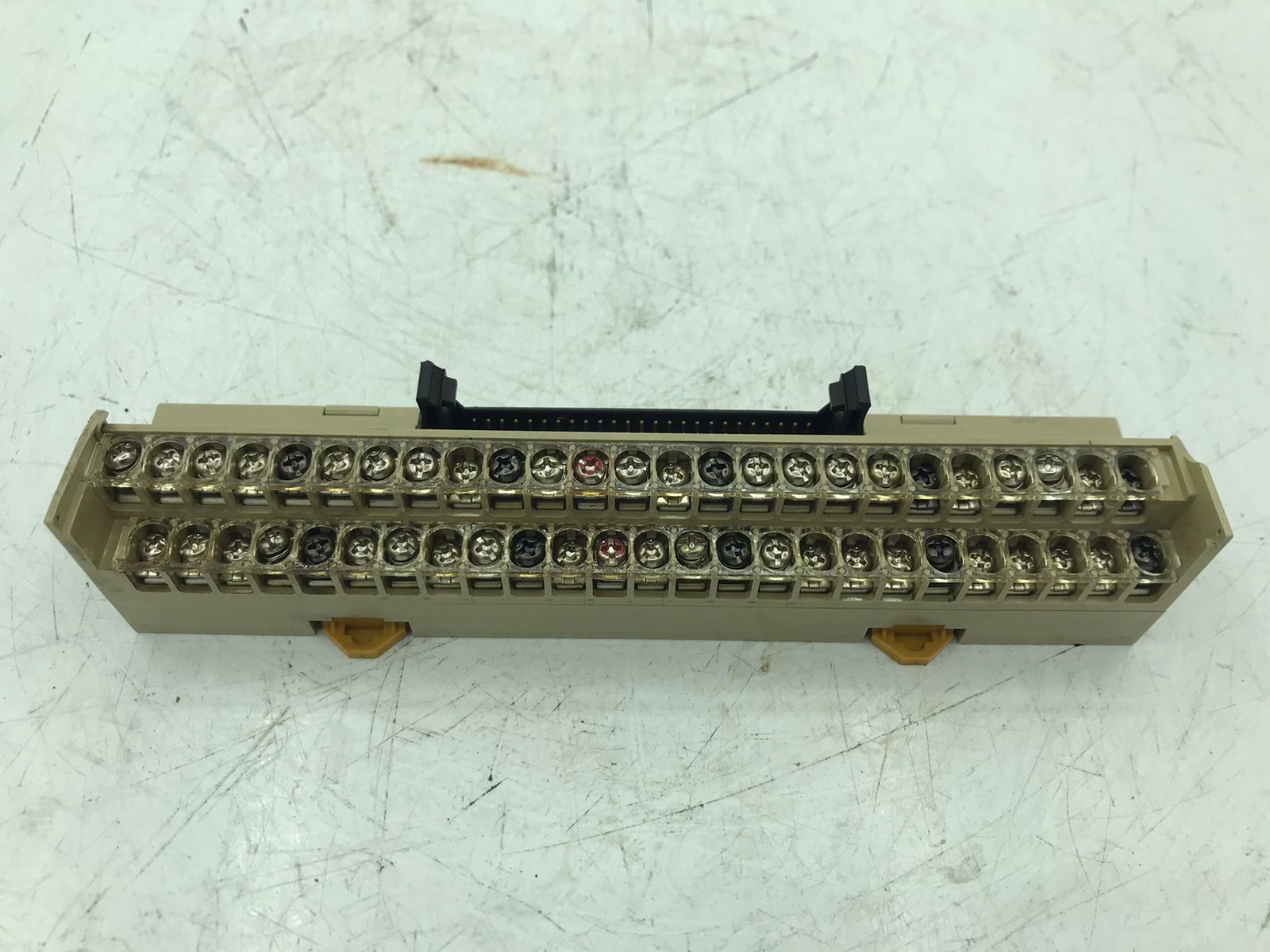 Omron XW2D-50G6 50-Point Slim I/O Terminal Block 📦 Used, Tested - Image 3