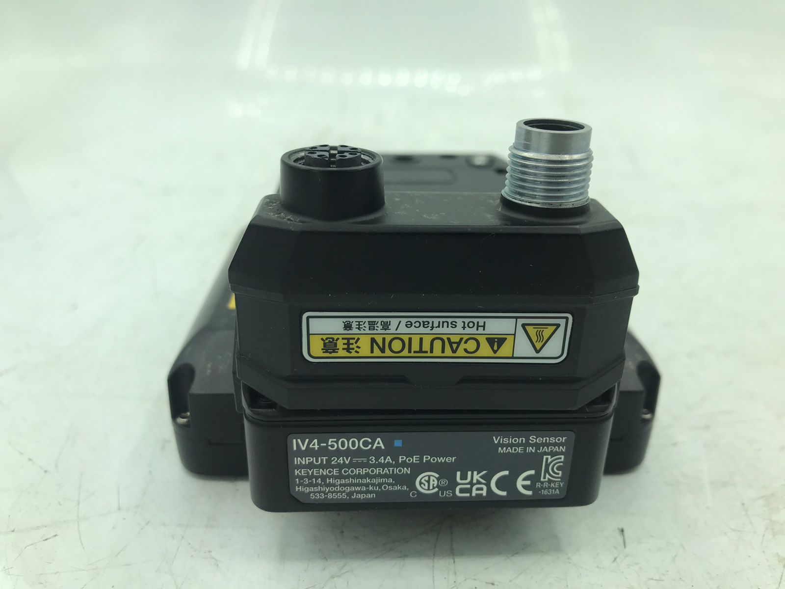 Keyence IV4-500CA Smart Vision Sensor + IV4-L5C Dedicated Lighting Unit - Used - Image 2