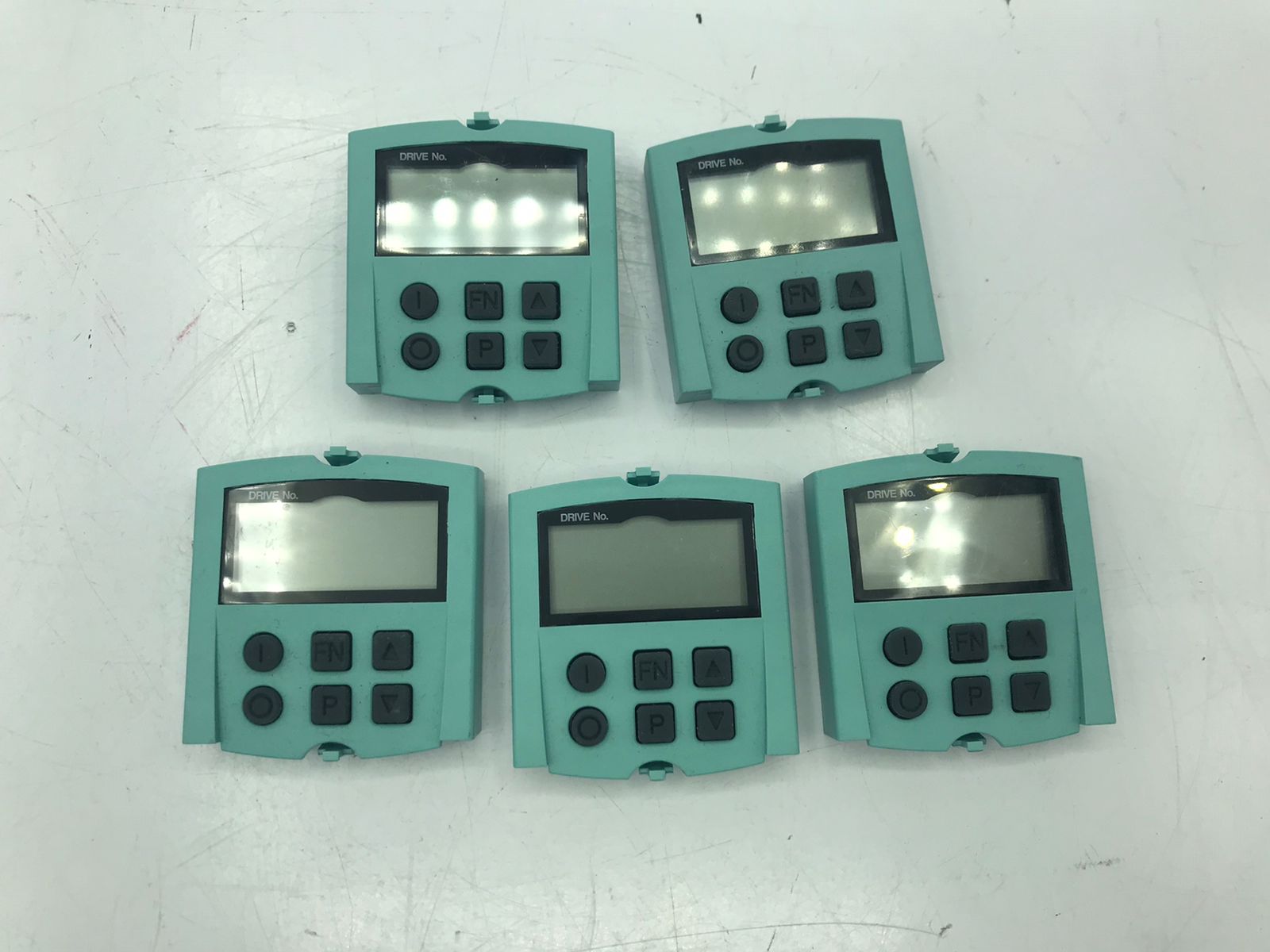 5x pcs Used & Tested Siemens S120 6SL3055-0AA00-4BA0 Operator Panel