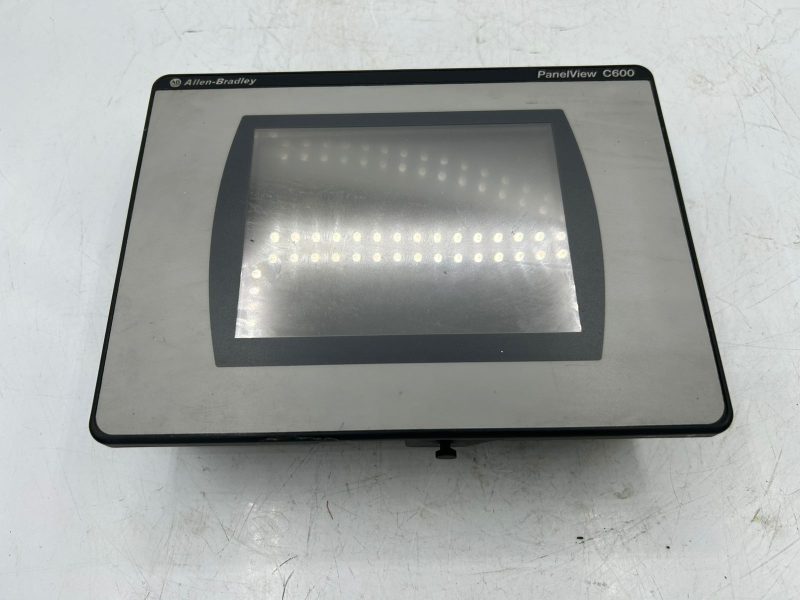 AB PanelView C600 2711C‑T6T 6″ Color Touch HMI Used 24 VDC ✅