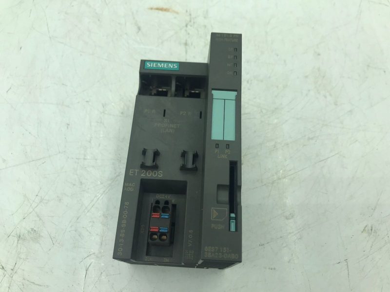 SIEMENS 6ES7151-3BA23-0AB0 SIMATIC ET 200S IM 151-3 PN Interface Module USED