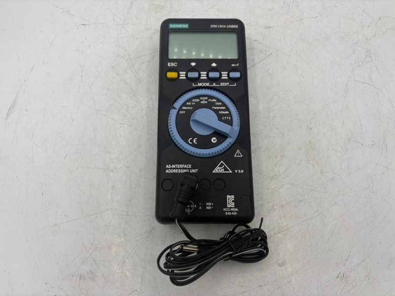 Siemens 3RK1904-2AB02 SIMATIC ET 200pro Connection Cable Power Bus Used Tested
