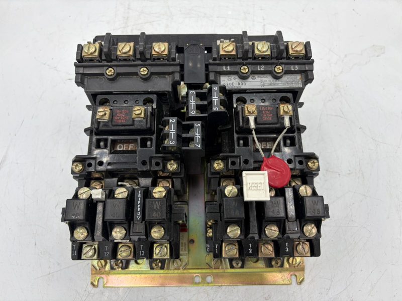 520E-B0D Multi-Speed Motor Starter NEMA Size 0 120V Coil Used Tested