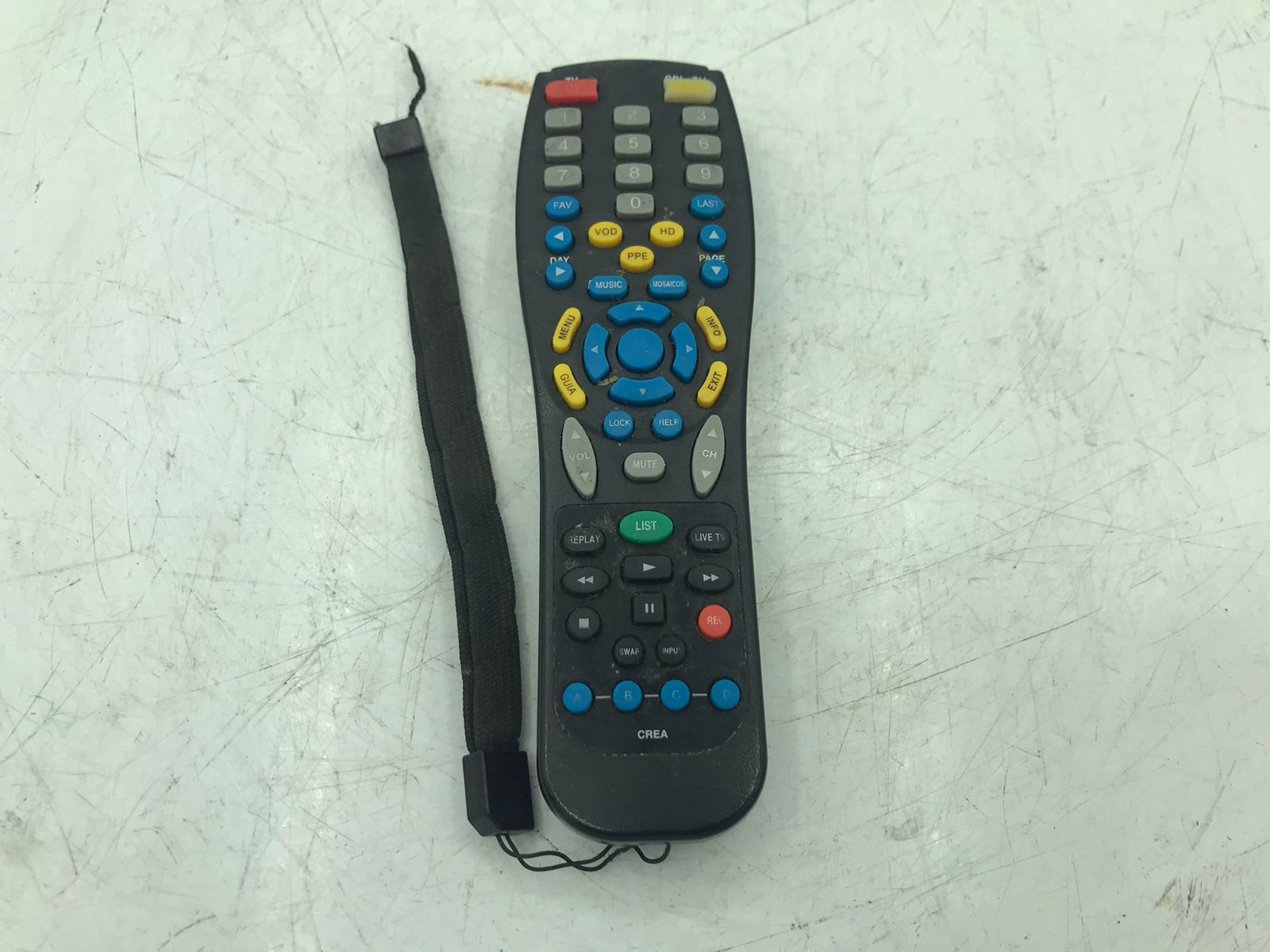 CREA Universal Remote Control for Cablevision / IZZI TV Box Replacement - Used