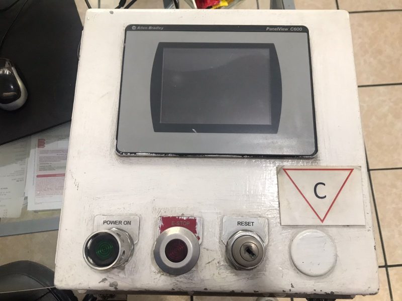 2711C-T6T PanelView Component C600 Touch Screen Panel Terminal HMI Used Working