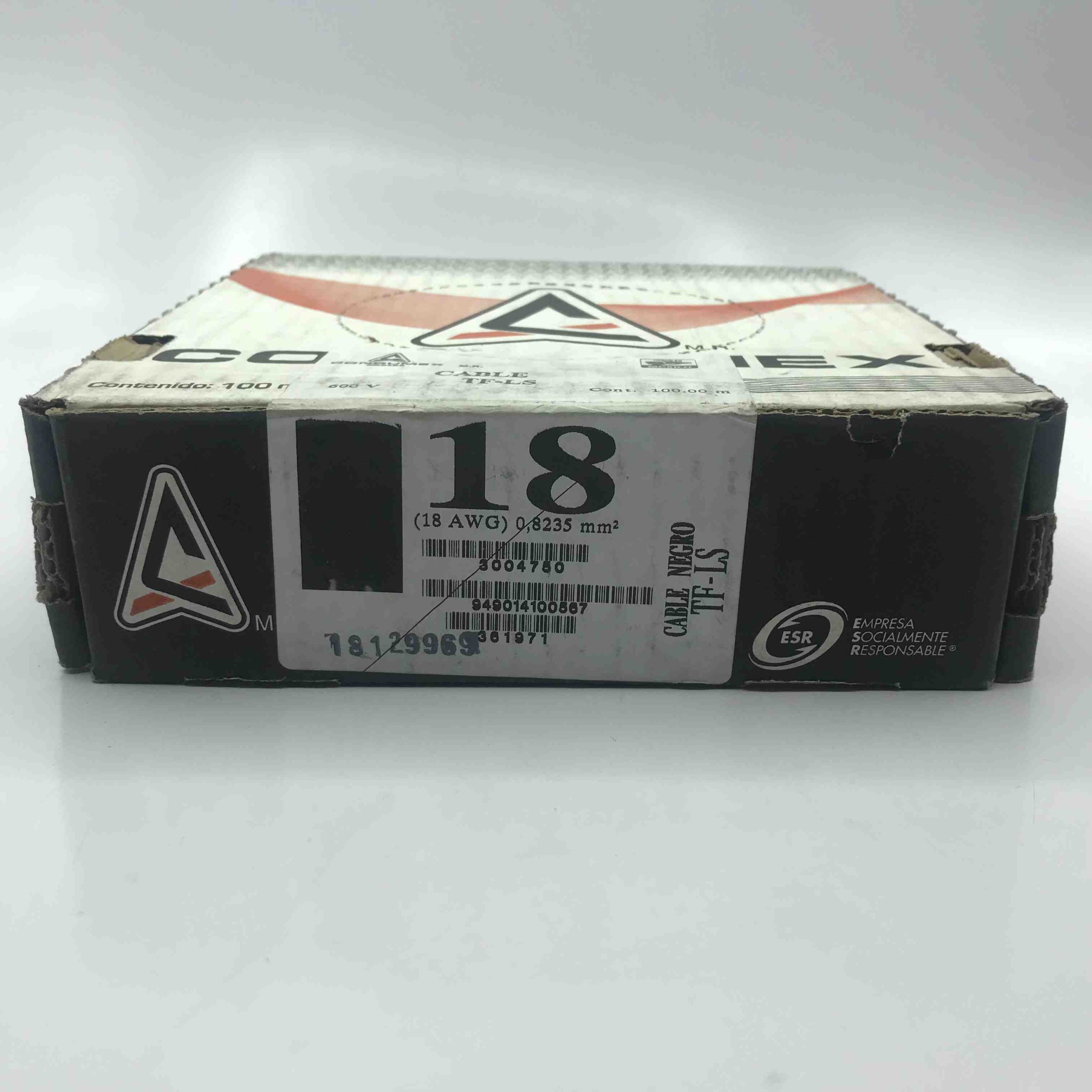 TF-LS CONDUMEX CABLE BLANCO 18AWG 600V