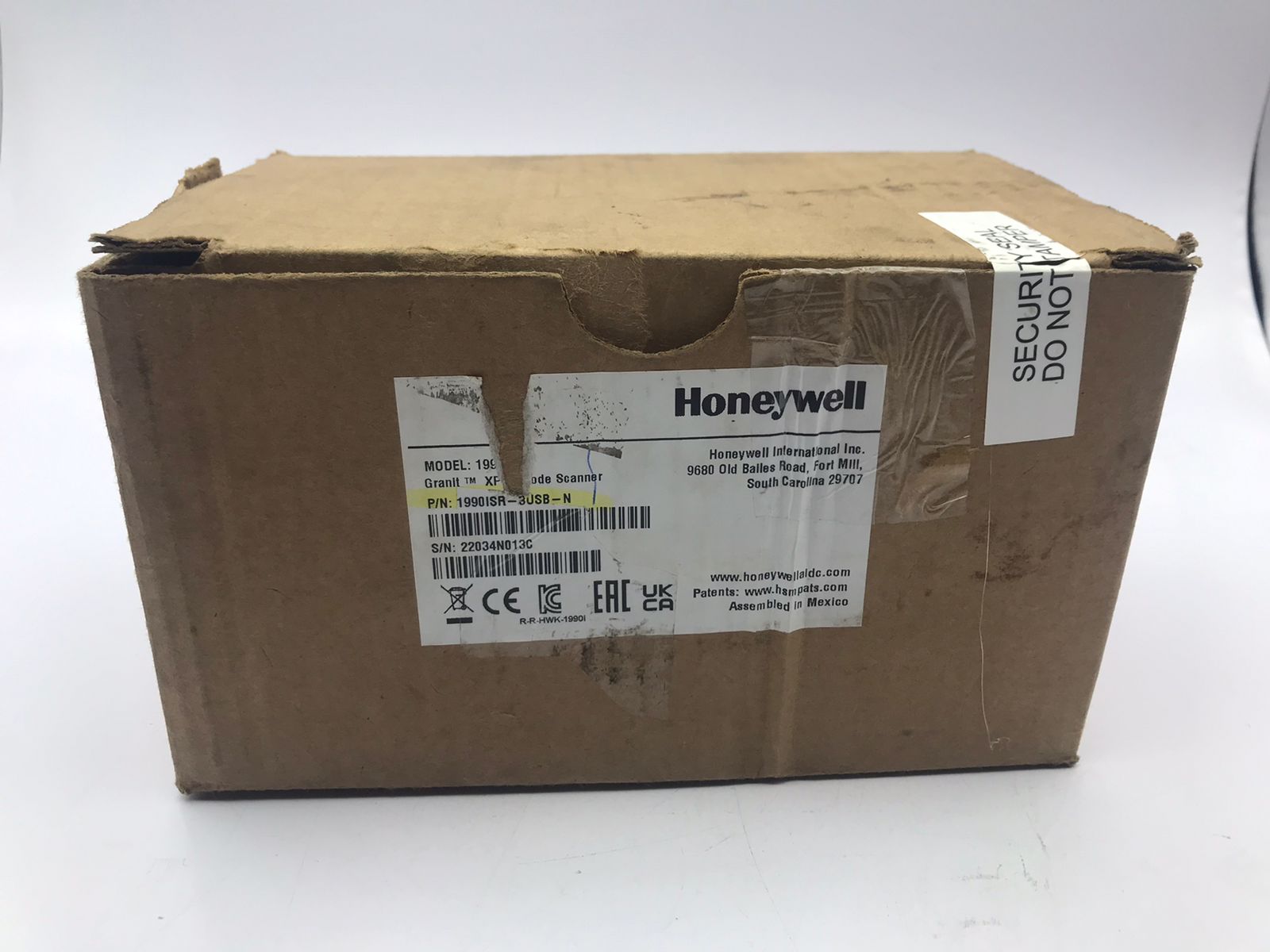 1990ISR-3-N HONETWELL SCANNER