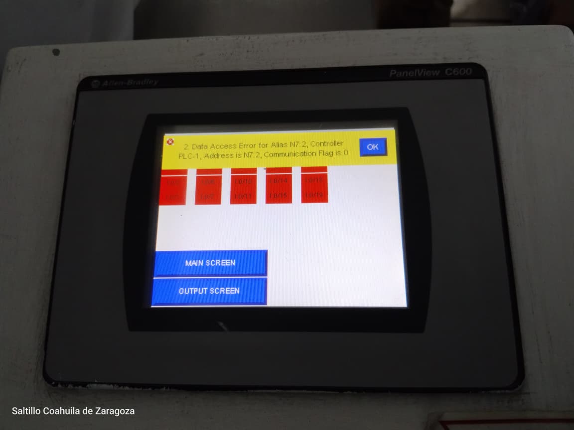 2711C-T6T PanelView Component C600 Touch Screen Panel Terminal HMI Used Working