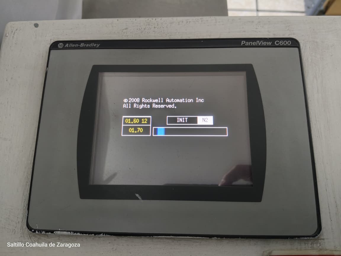 2711C-T6T PanelView Component C600 Touch Screen Panel Terminal HMI Used Working