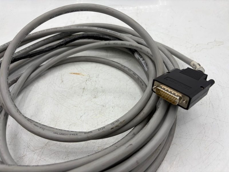 HD-LINK 14460CBL Robot C EOAT Cable DB25 D-Sub 25-Pin Male Industrial Cable Used