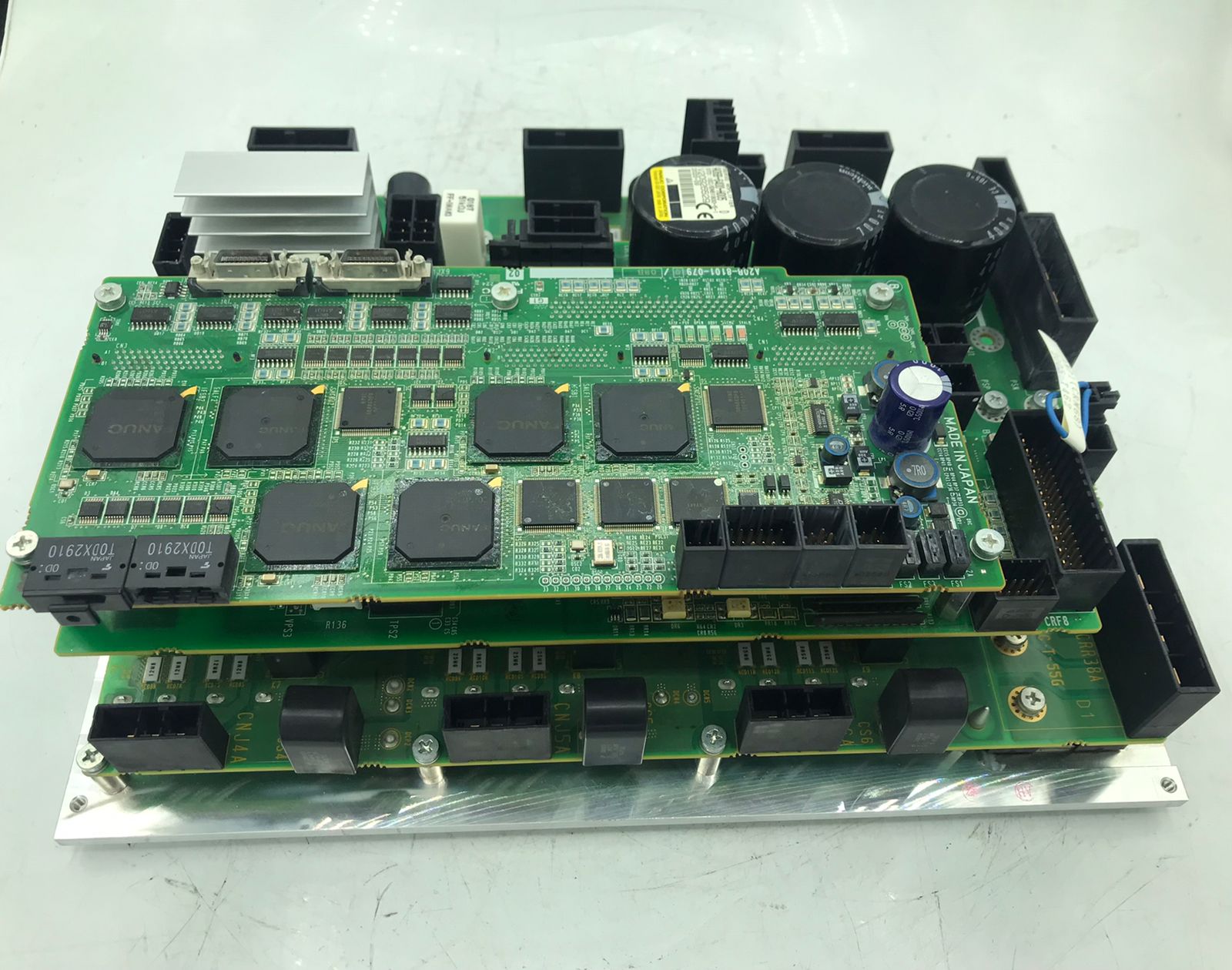 FANUC A20B-2102-0405 Servo Control PCB Board Bundle A20B-8101-0815 0790 Kit USED