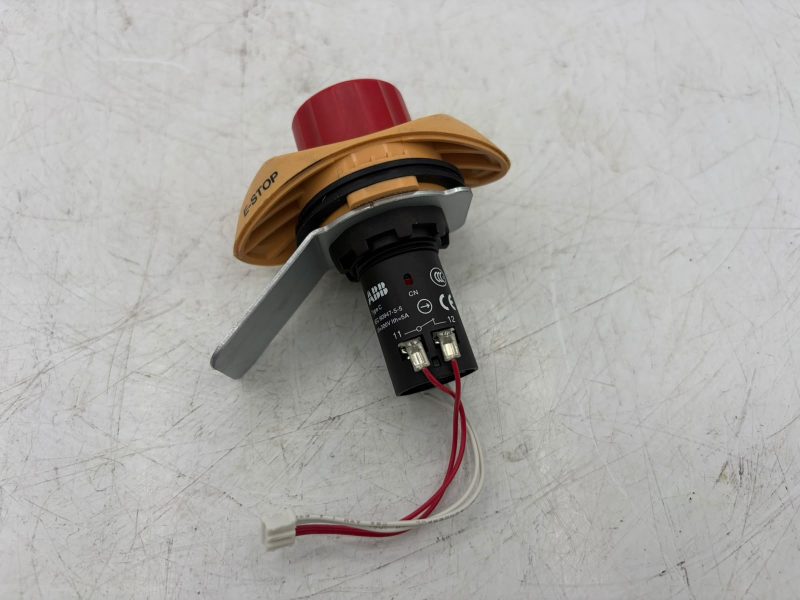 ABB CE3T-10R-02 Emergency Stop for IRC5 Teach Pendant DSQC679 USED