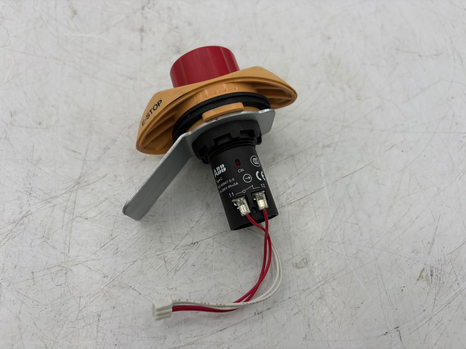 ABB CE3T-10R-02 Emergency Stop for IRC5 Teach Pendant DSQC679 USED