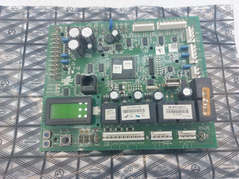 Johnson Controls SE-SPU1002-3 OEM Control Board 25-2899-94 used X055A