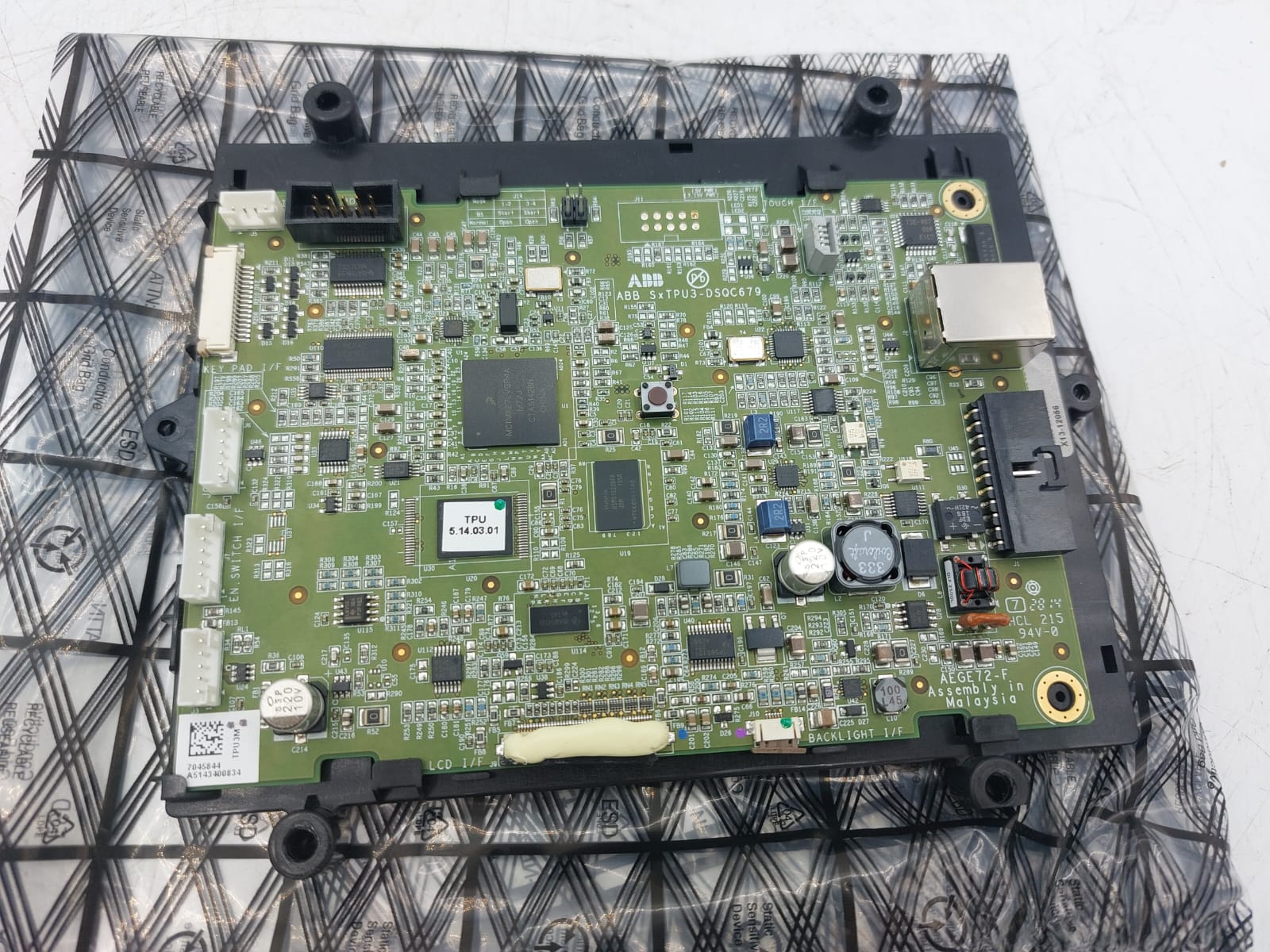 ABB DSQC679 SxTPU3 TPU3 Robot Teach Pendant Main Board Windows CE