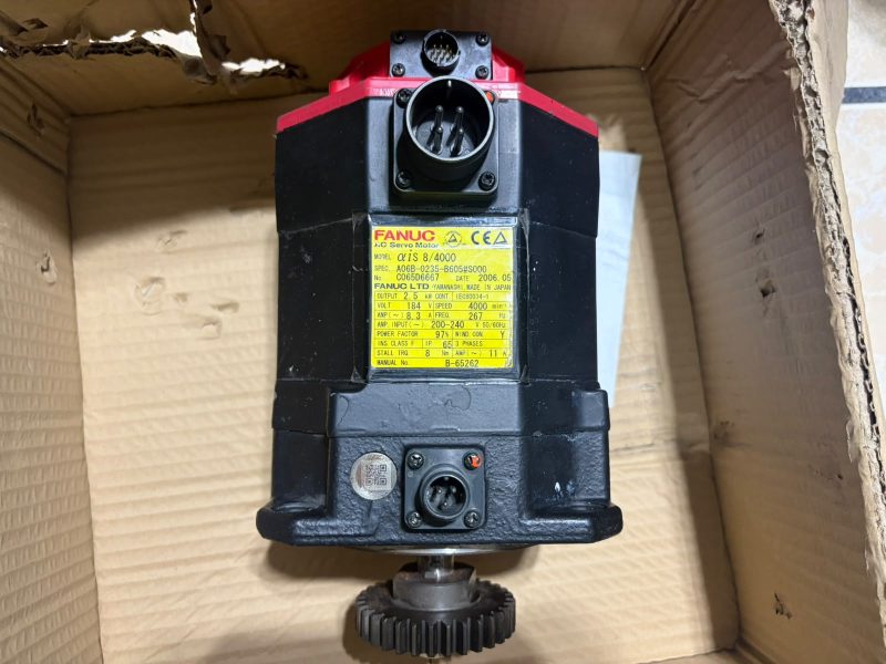 FANUC A06B-0235-B605#S000 AC Servo Motor CNC Replacement USED