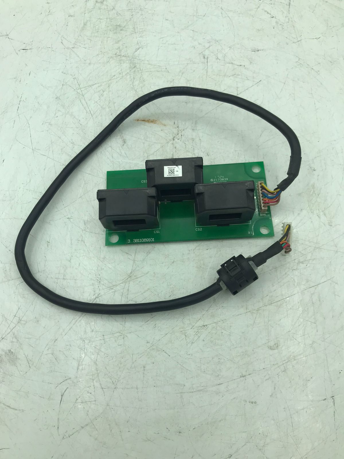 Delta 3811089101 Inverter Hall Current Sensor Plate Board VFD-B VFD-F/G USED