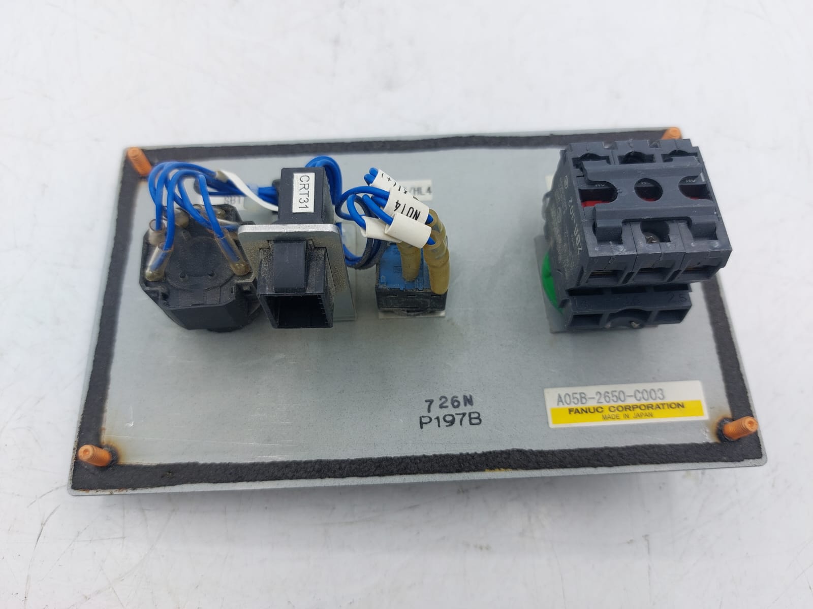 USED FANUC A05B-2650-C003 Operator Panel R-30iB E-Stop Cycle Start Switch - Image 2