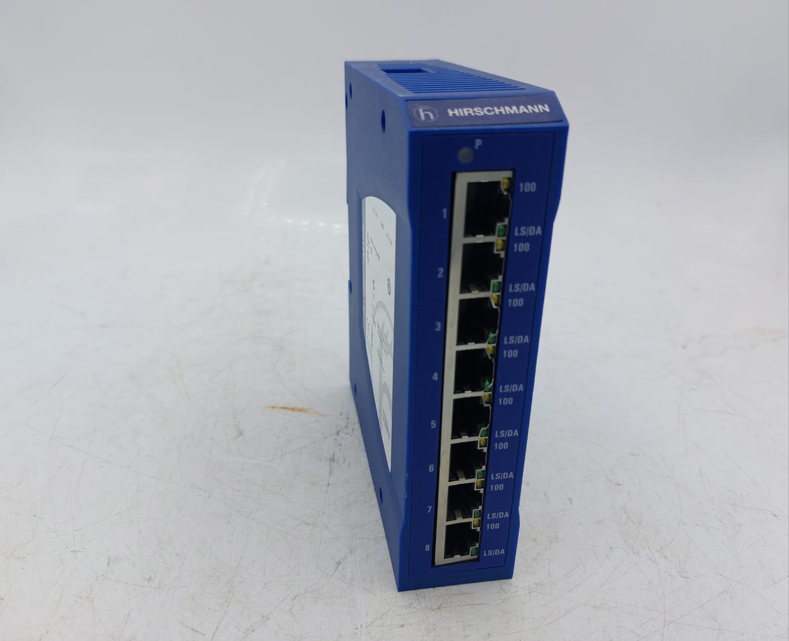 Hirschmann Belden SPIDER II 8TX Industrial Ethernet Rail Switch 8-Port 24VDC Used