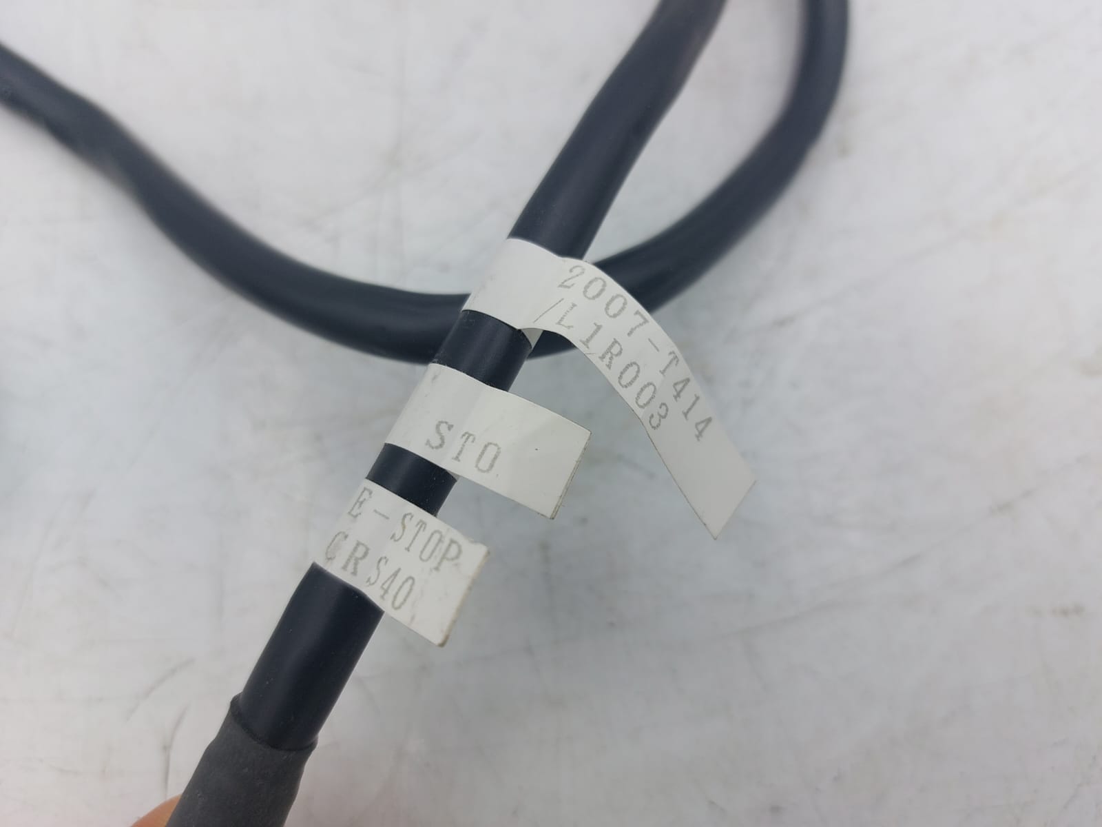 USED Industrial Safety Cable 2007-T414 L1R003 STO E-STOP CRS40 Automation
