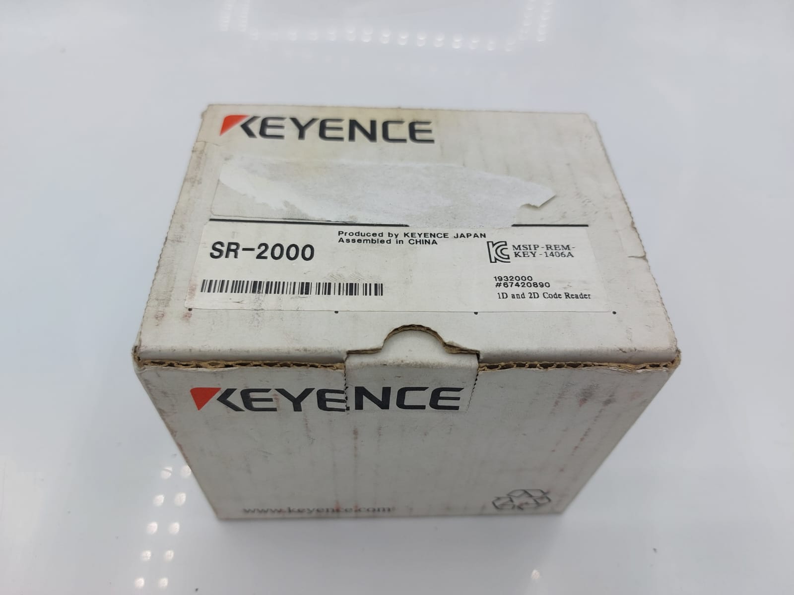 KEYENCE SR-2000 1D 2D Barcode Reader CMOS Scanner Full-Range EtherNet/IP NEW OEM