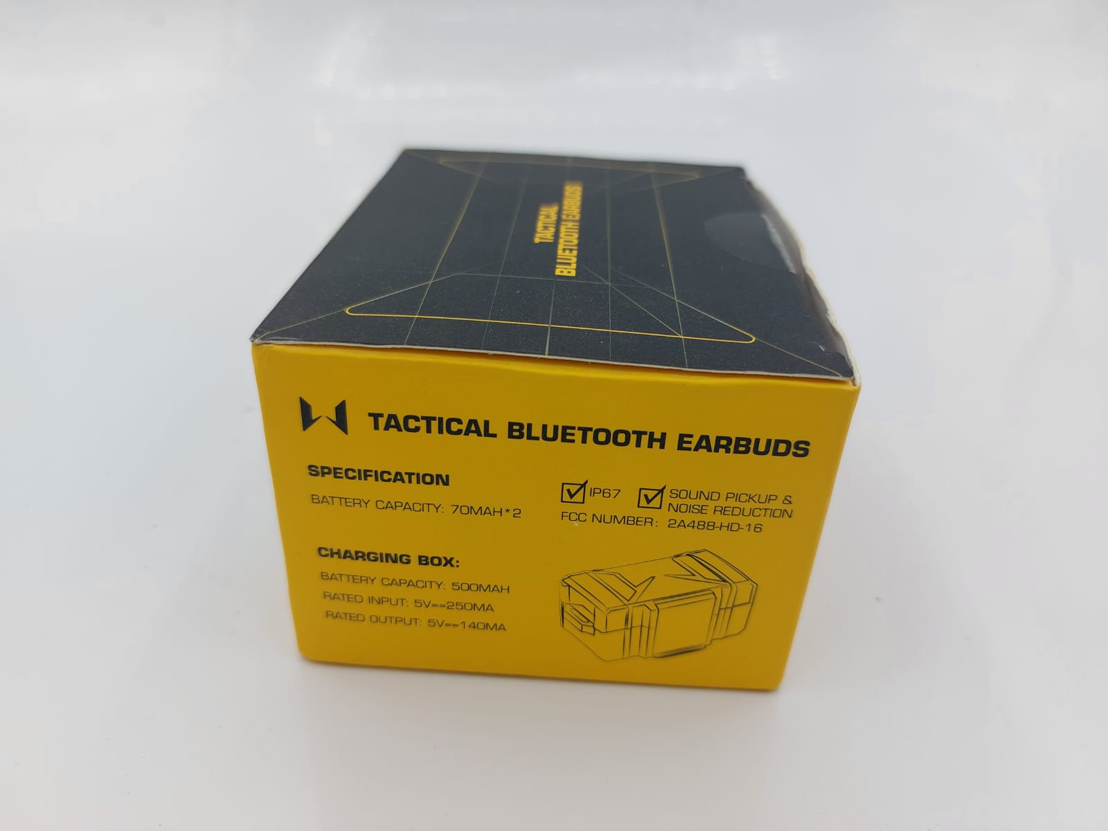 WOSPORT HD-30-T Tactical Bluetooth 5.3 Earbuds IP67 Sound Pickup Noise Reduction