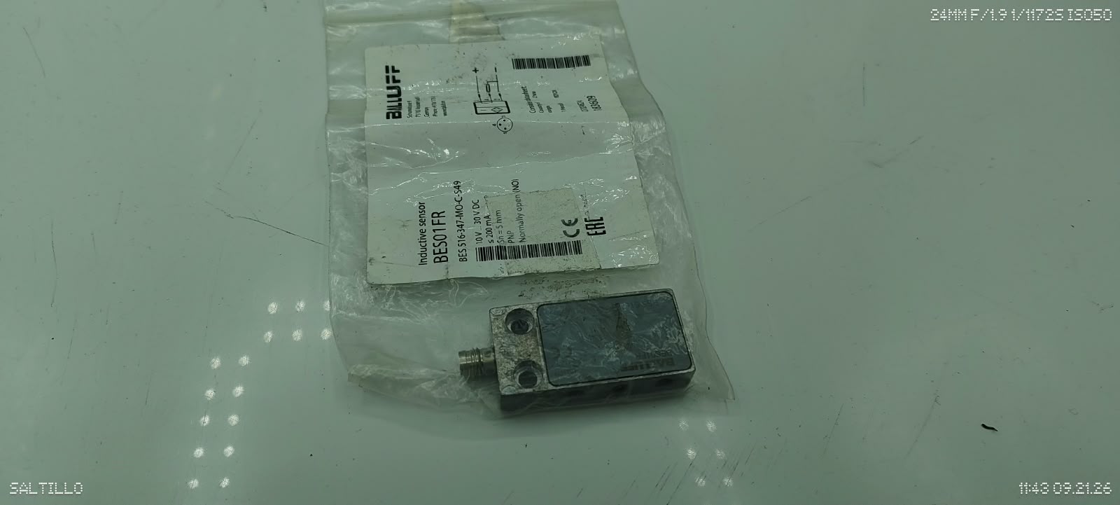 BALLUFF BES01FR BES 516-347-MO-C-S49 Inductive Proximity Sensor PNP NO 5mm