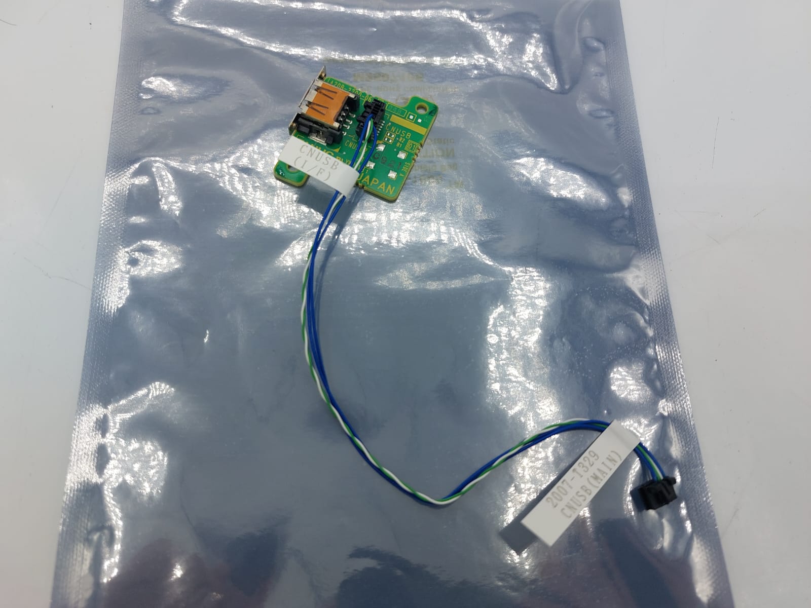 FANUC A06B-2200-0600/04B CNUSB Interface Board w/ 2007-T329 Cable CNC Pull Tested