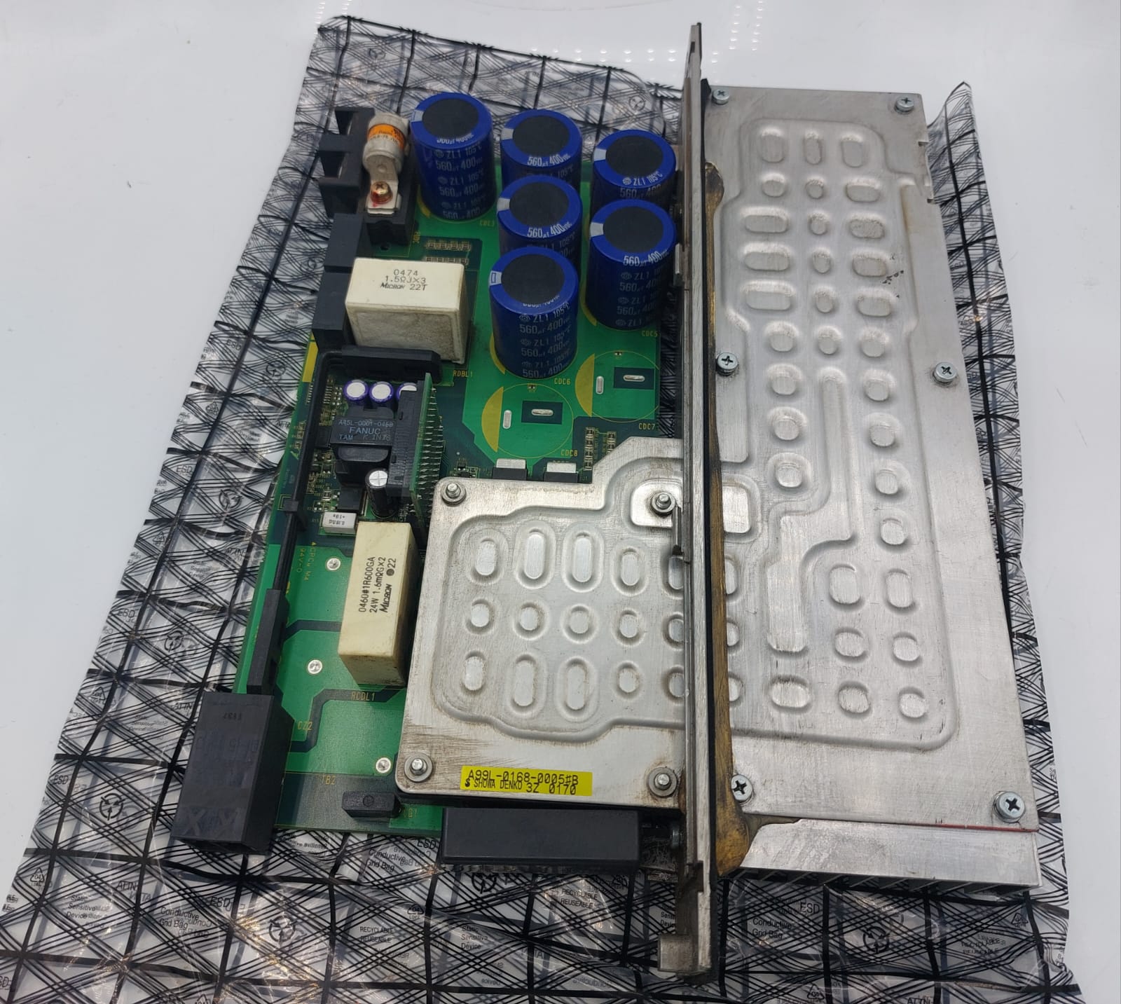 FANUC A16B-2203-0661/07B Servo Amplifier PCB Circuit Board Used Working Pull