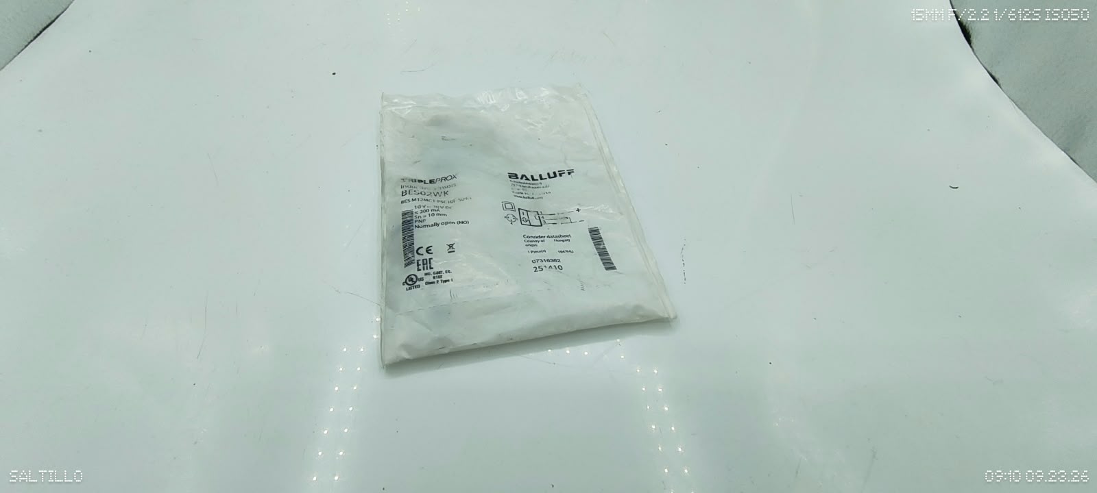 BALLUFF BES02WK BES M12MC1-PSC10F-S04G Inductive Proximity Sensor M12 PNP NO 10mm - Image 3