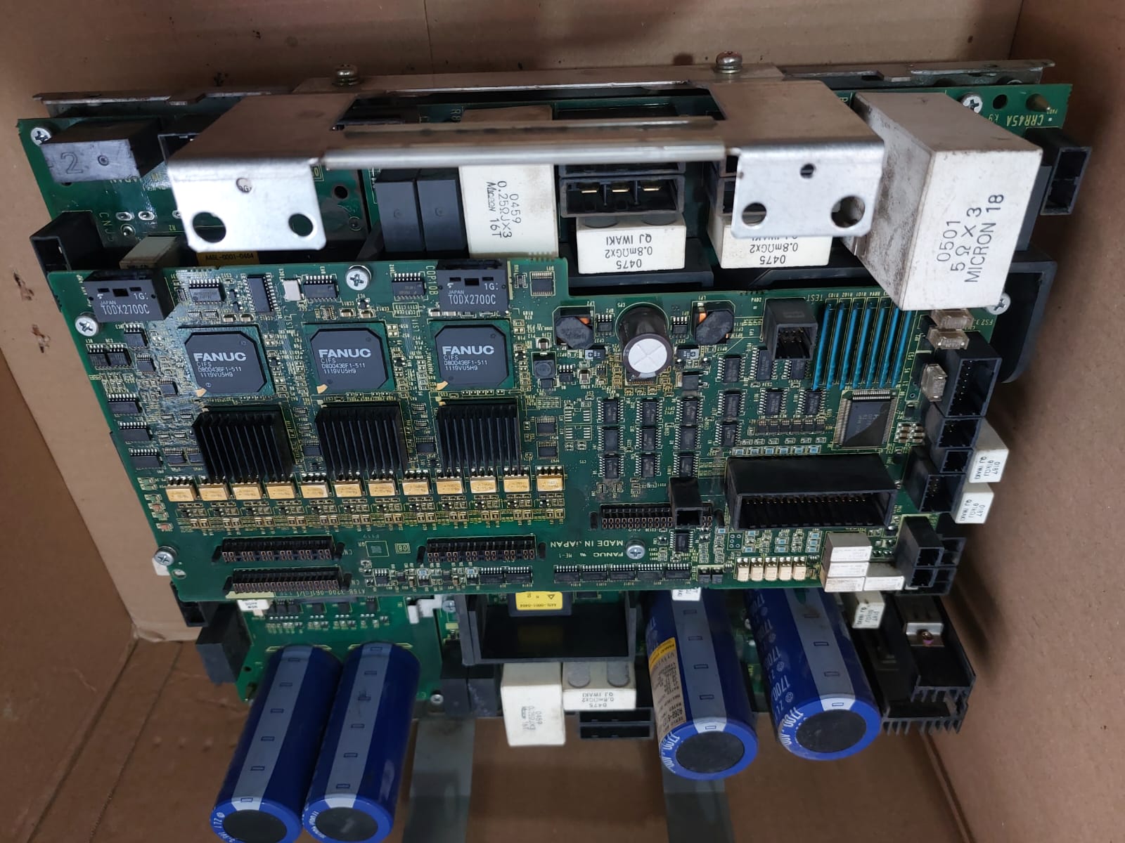 FANUC A06B-6107-H001 Servo Amplifier Assembly 200-240V 5.6kW Untested as is - Image 3