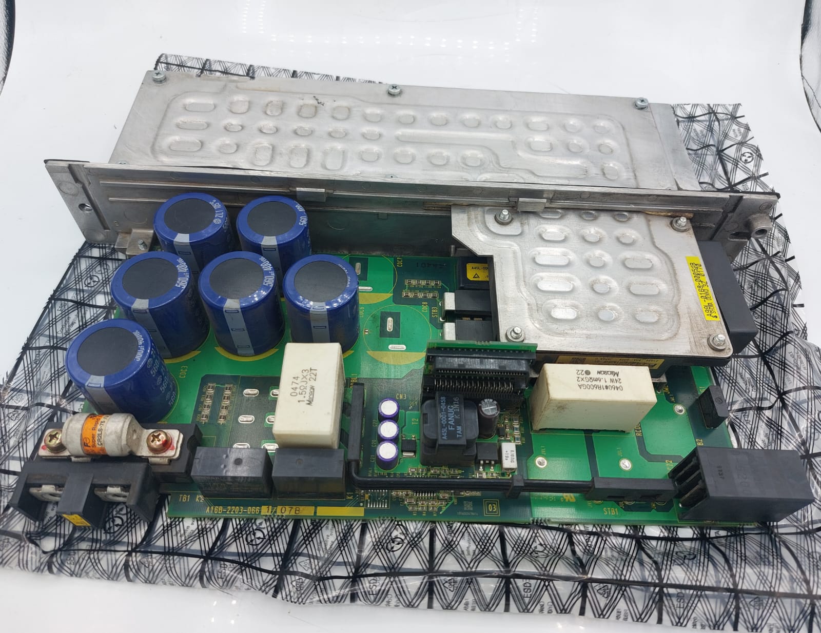 FANUC A16B-2203-0661/07B Servo Amplifier PCB Circuit Board Used Working Pull - Image 3