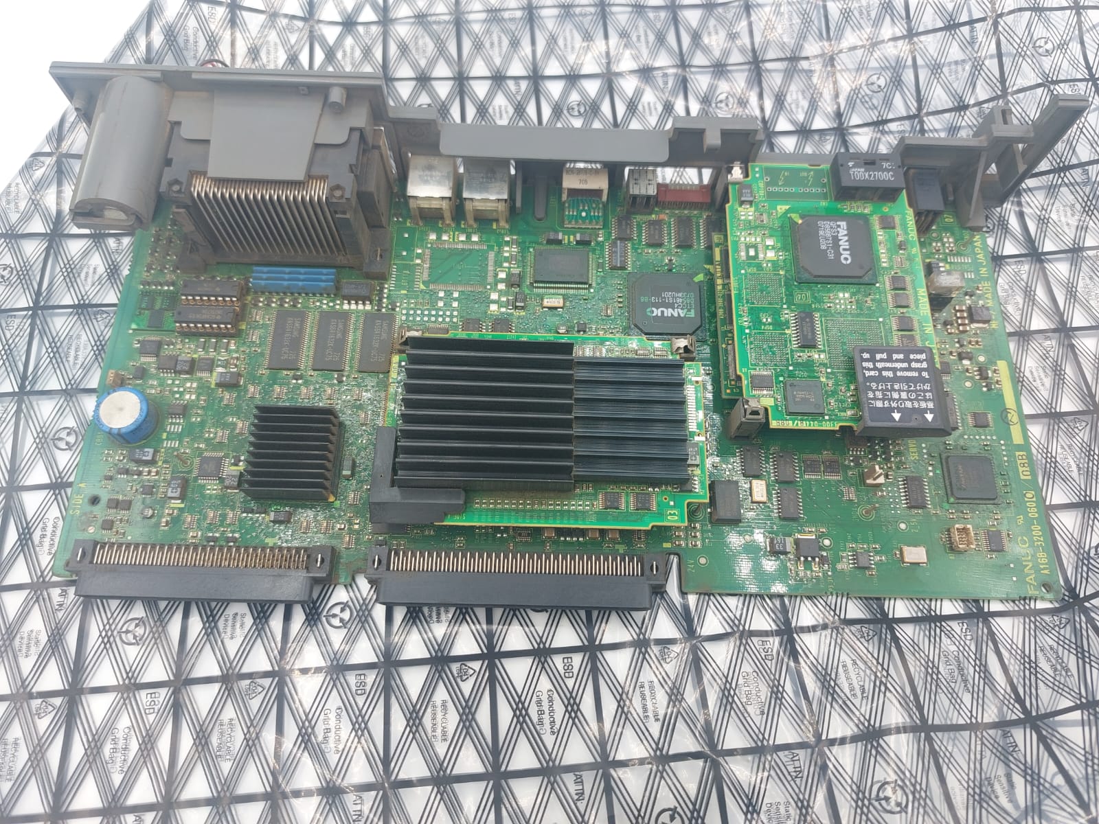 FANUC A16B-3200-0600/08B Main CPU Board Robot Controller PCB Used Working Pull - Image 2