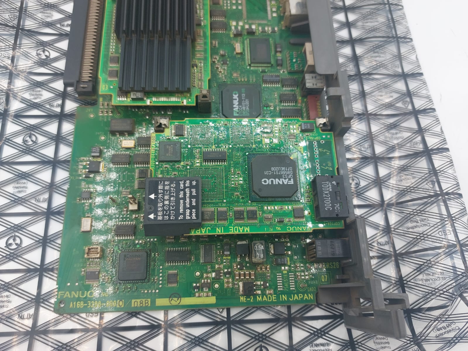 FANUC A16B-3200-0600/08B Main CPU Board Robot Controller PCB Used Working Pull - Image 3