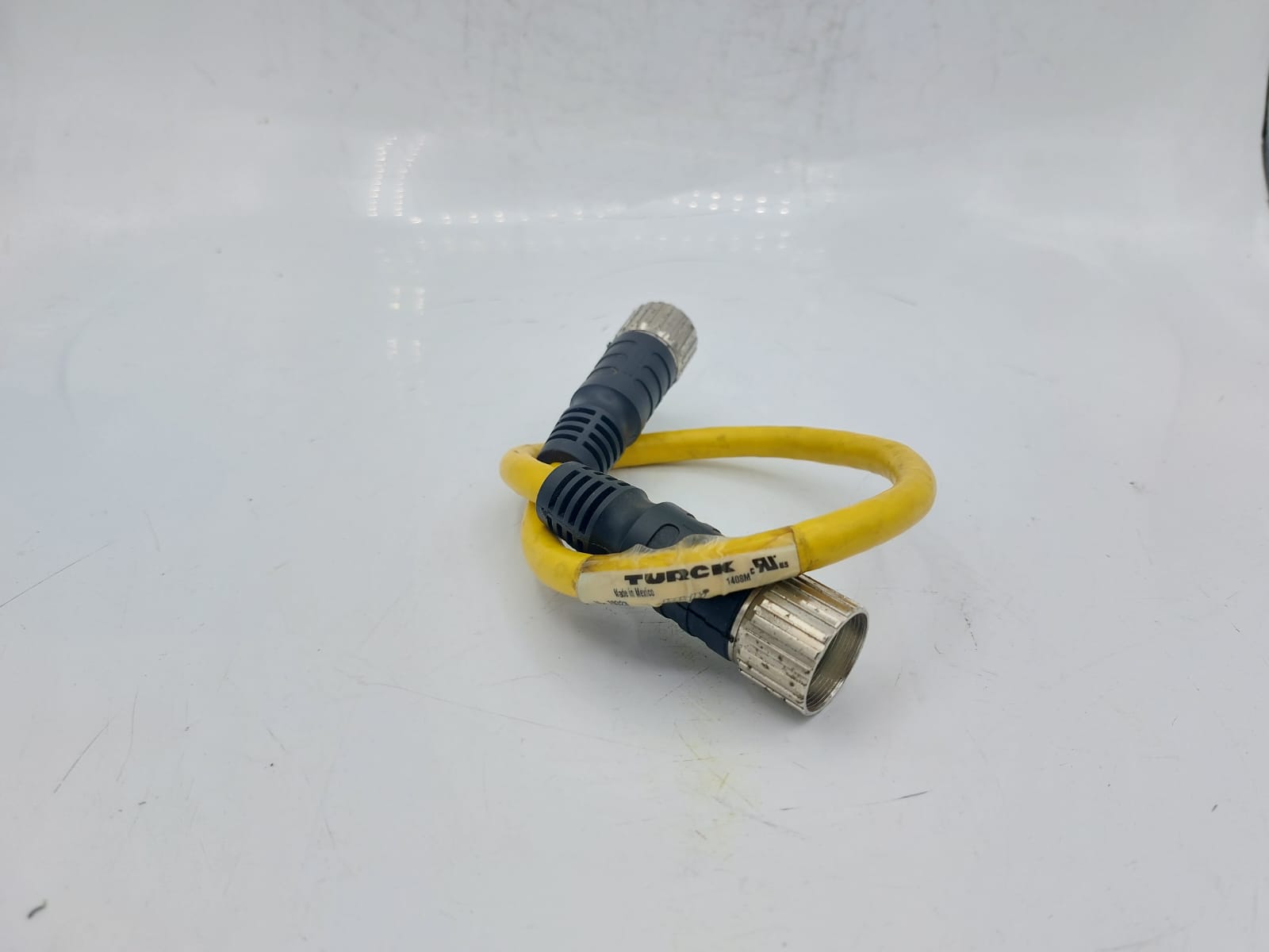 TURCK CSM CKM 12-12-0.5/S817 U-19323 Multifast Industrial Cable Cordset Used