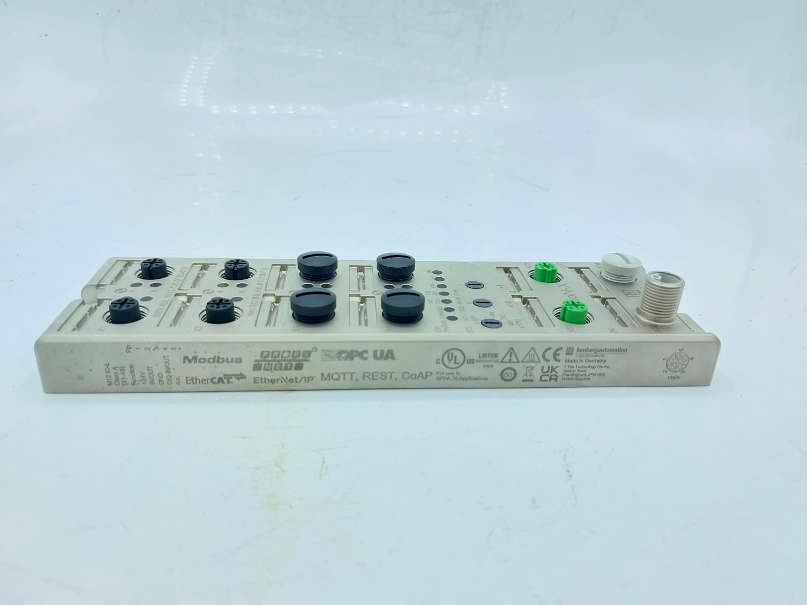 Belden Lumberg 0980 XSL 3912-121-007D-00F IO-Link Master 8-Port Working