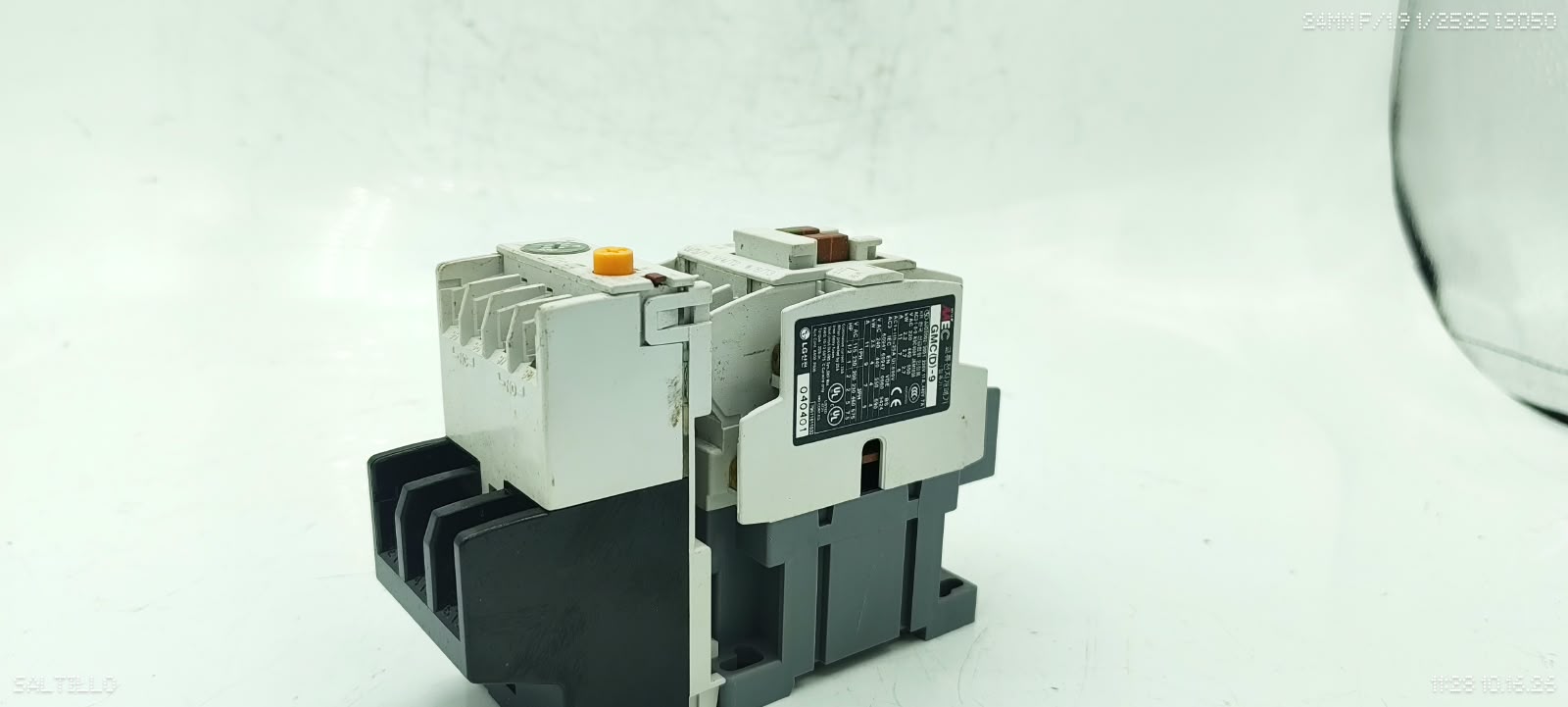 LG MEC GMC-9 3 Pole Contactor with GTH-22 Thermal Overload Relay 6-9A