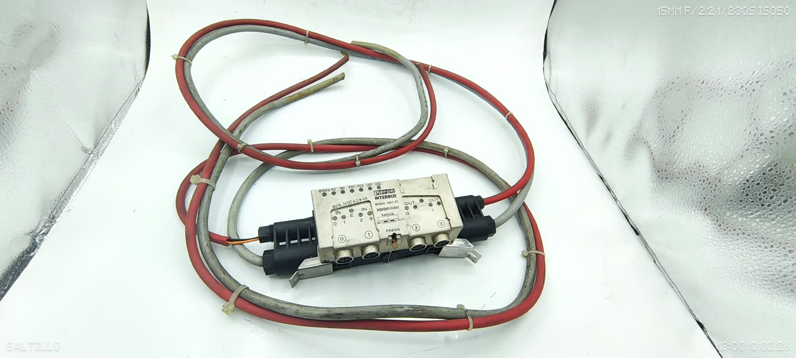 Phoenix Contact 2819985 IBS RL 24 DIO 4/2/4-LK INTERBUS Digital I/O Module Used - Image 3
