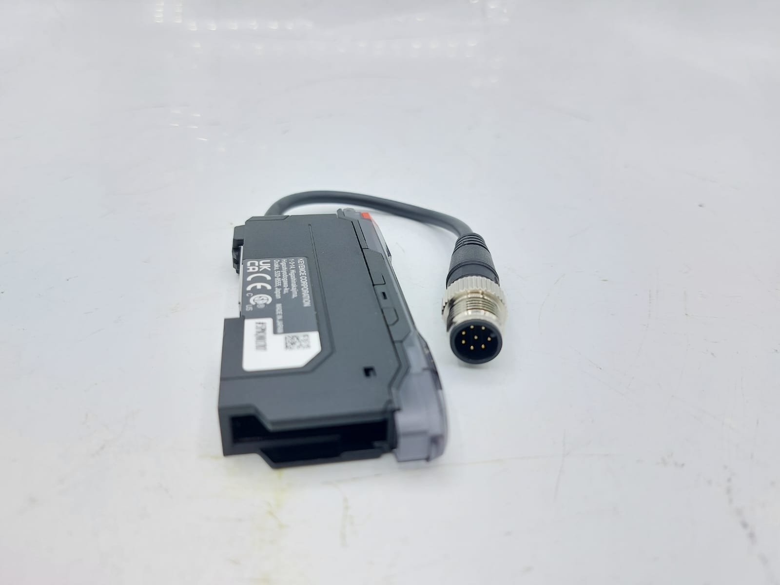 KEYENCE FD-EPA1C Flow Pressure Sensor Amplifier IO-Link M12 24VDC New - Image 3