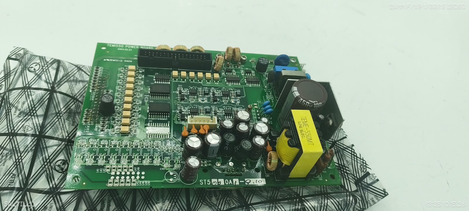 TEMI550 Power Board PCB Used Working Board Only - Image 2