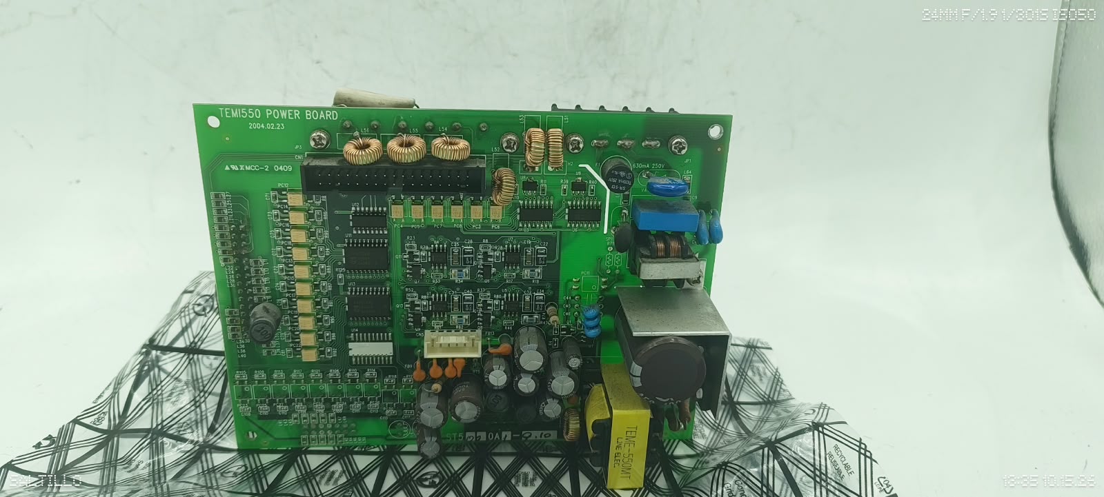 TEMI550 Power Board PCB Used Working Board Only - Image 3
