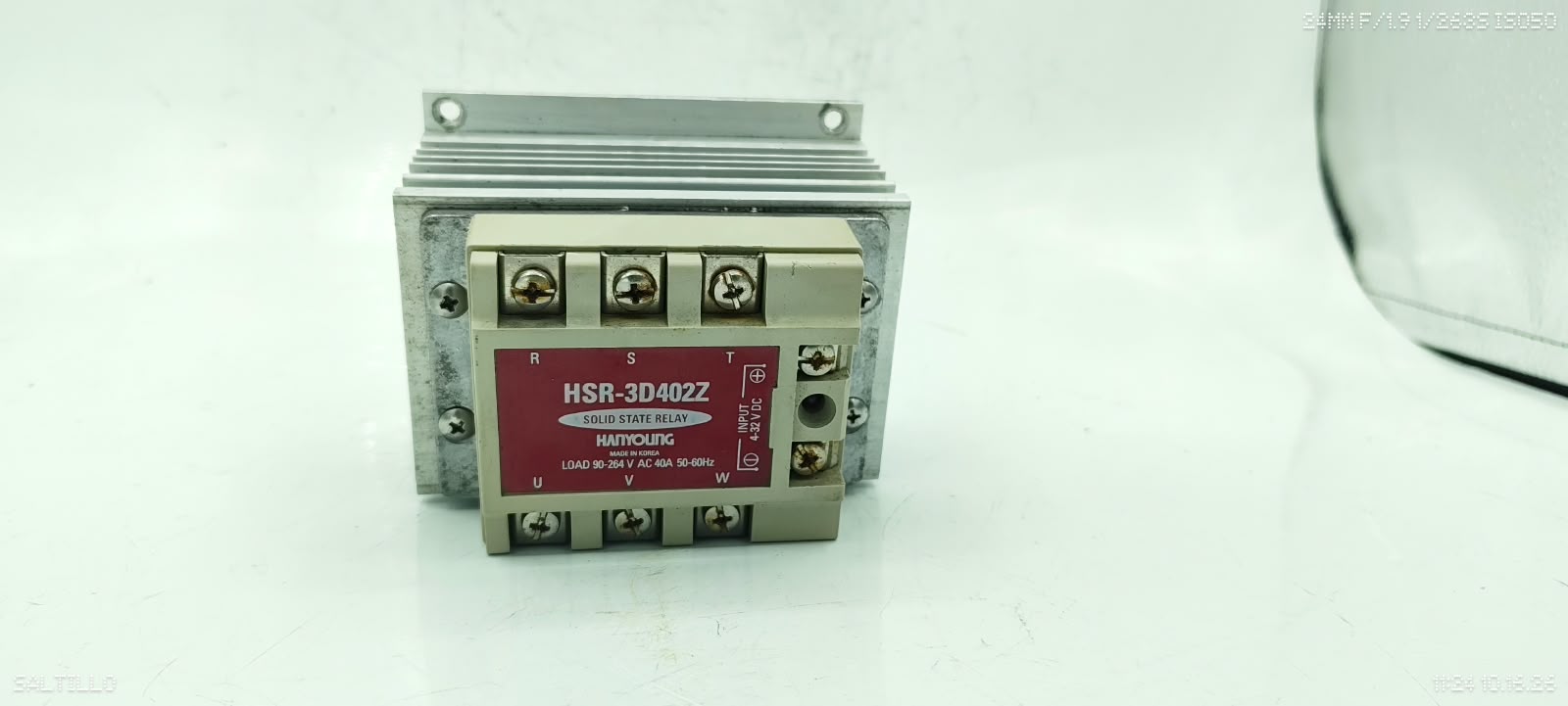 Hanyoung HSR-3D402Z 3 Phase Solid State Relay 40A 90-264VAC Working Pu - Image 3