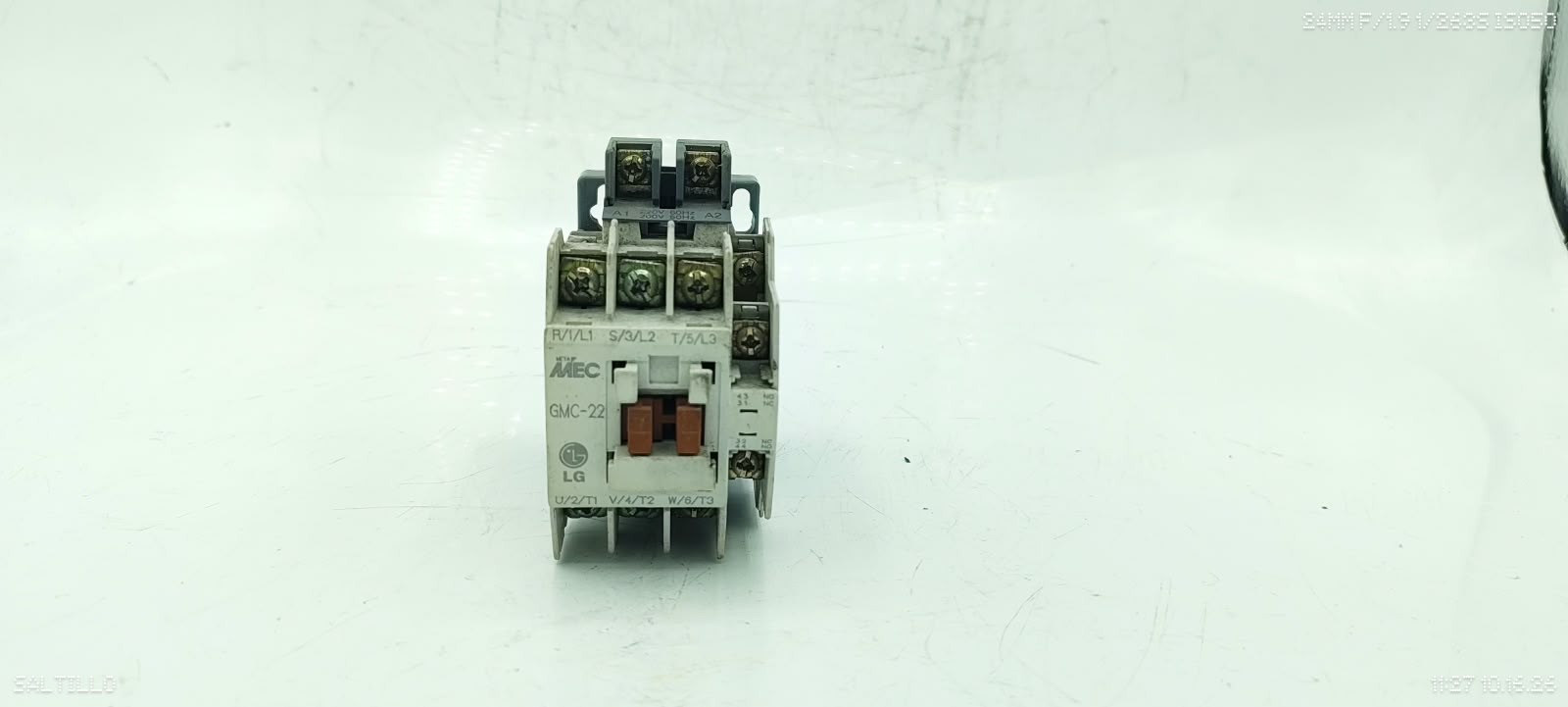 LG MEC GMC-22 GMC(D)-22 3 Pole Magnetic Contactor Used - Image 3