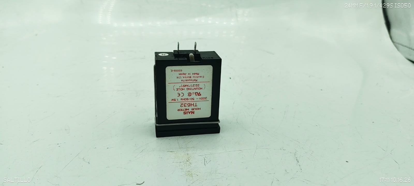 NAIS Matsushita TH632 Hour Meter 200VAC 50/60Hz 1.5W Panel Mount Japan - Image 2